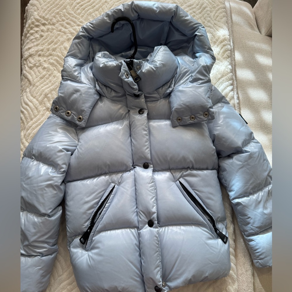 SAM. Kids Puffer Jacket in Light blue